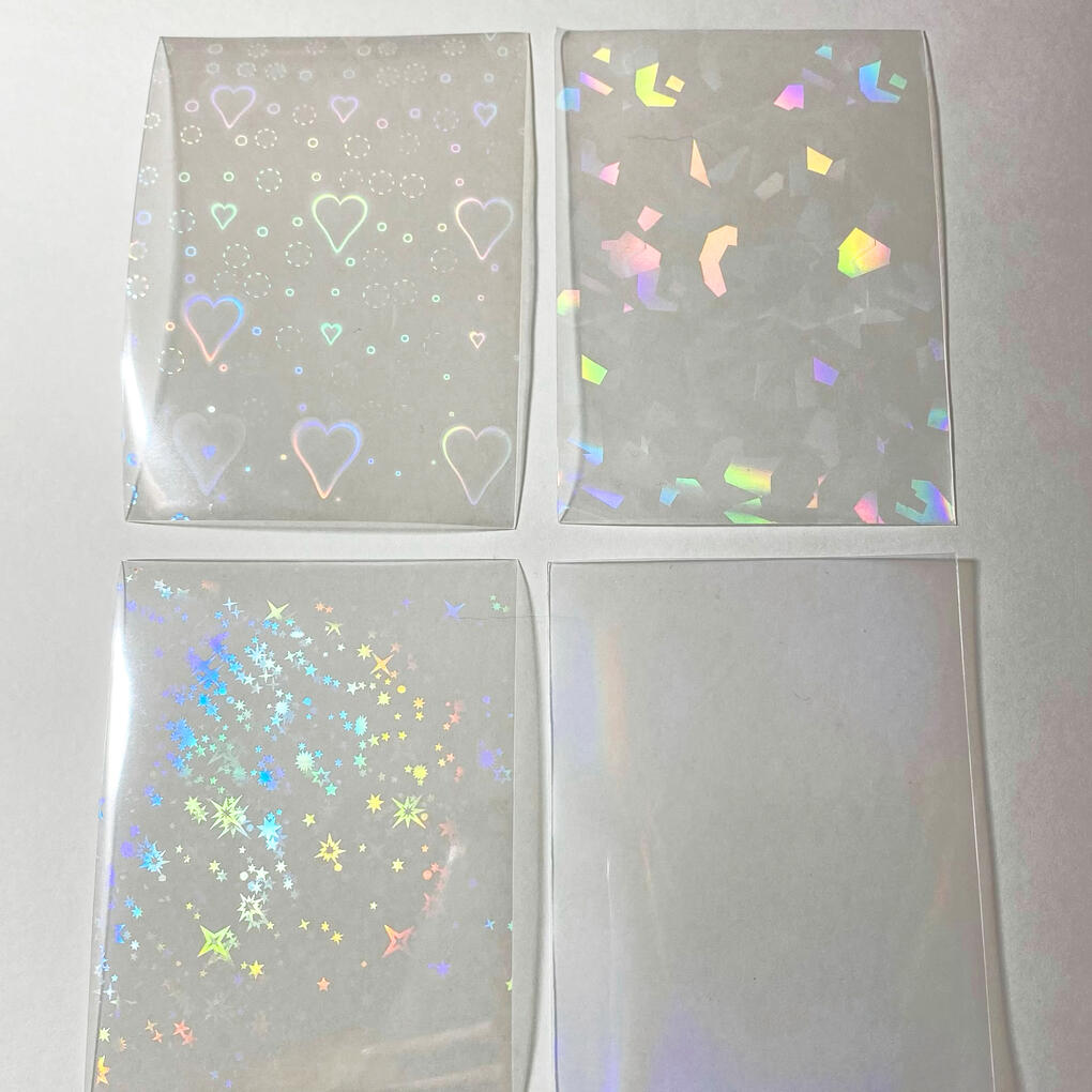 sleeves holo | 0,30$