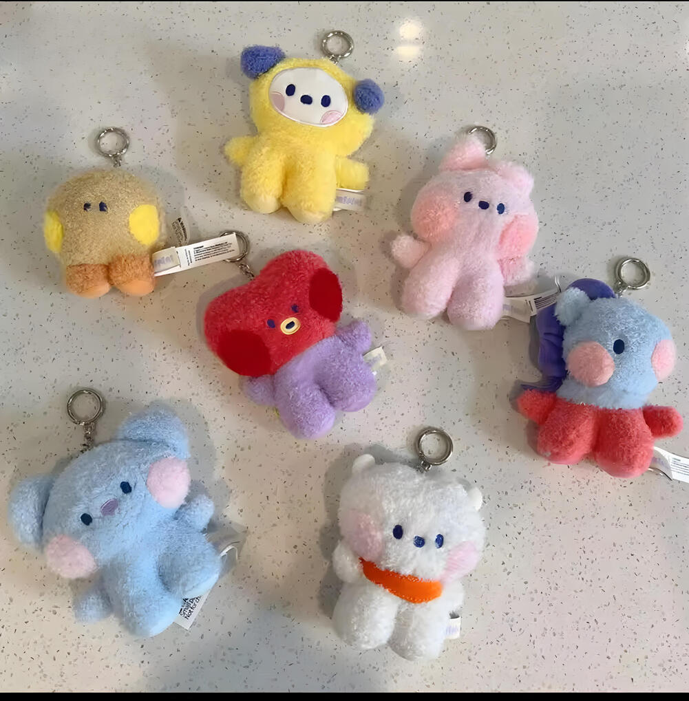 BT21 plushie keyring (8cm) | AGOTADO
